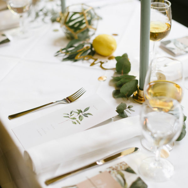 Hochzeitsdeko gelb gold -34